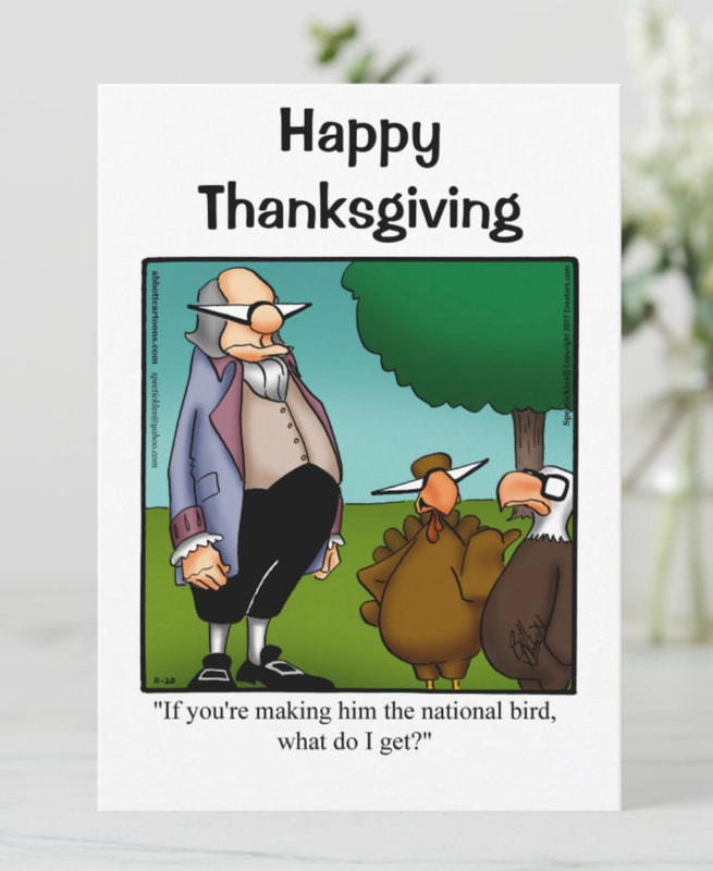 Spectickles Thanksgiving Invitations - Bill Abbott Cartoons